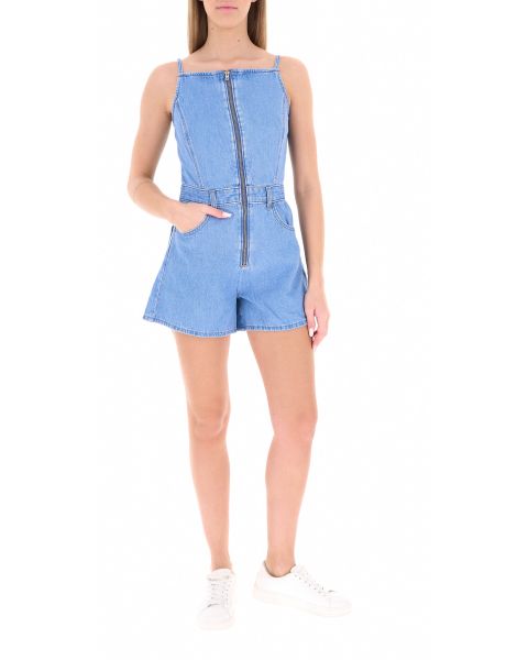 Jumpsuit corta jeans