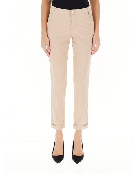 Pantalone con risvolto