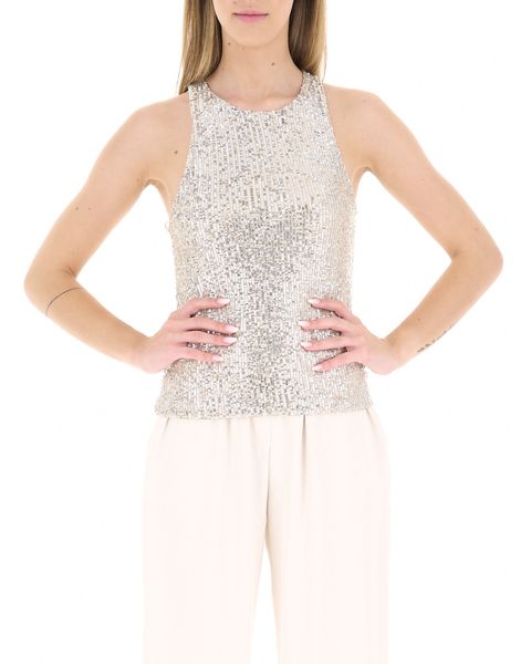 Top con paillettes
