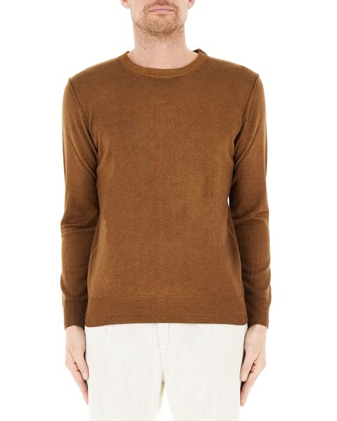 Maglione girocollo lana