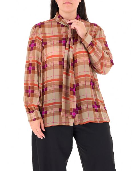 Camicia con fiocco