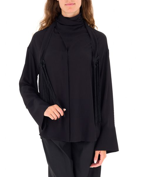 Blusa con inserto