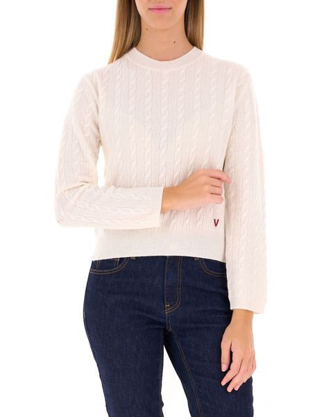 Maglione girocollo lana
