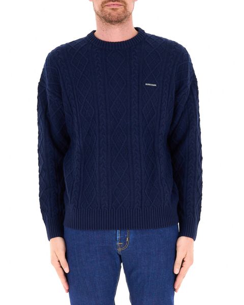 Maglione a trecce