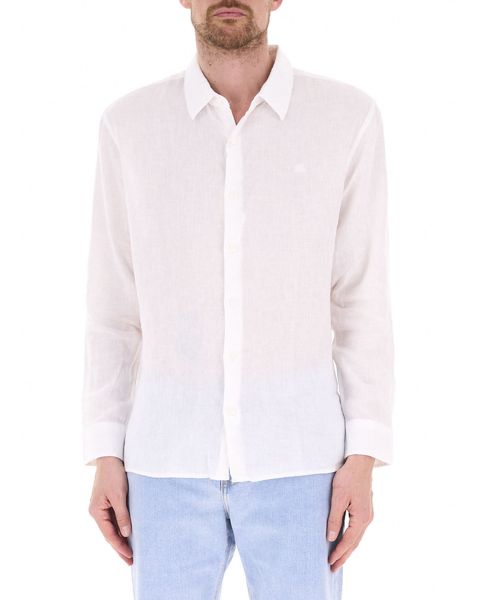 Camicia misto lino