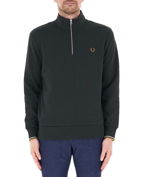 Felpa mezza zip