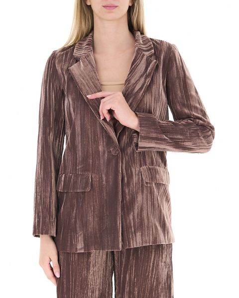 Blazer in velluto