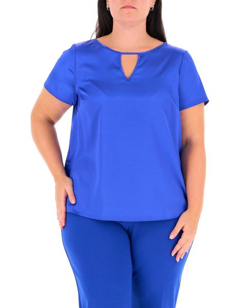 Blusa in satin
