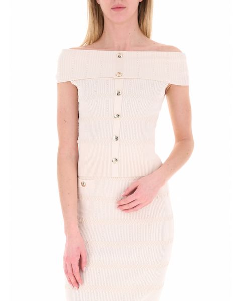 Top scollo Bardot