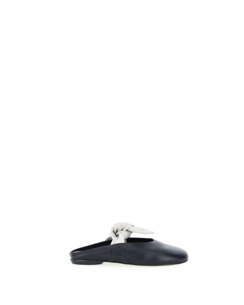 Mules in pelle
