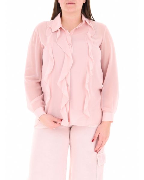 Blusa con volants