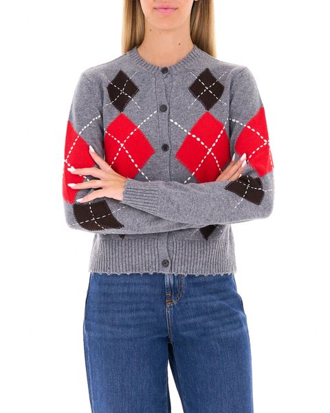 Cardigan con bottoni