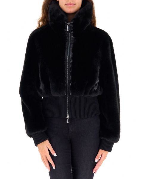 Bomber finta pelliccia