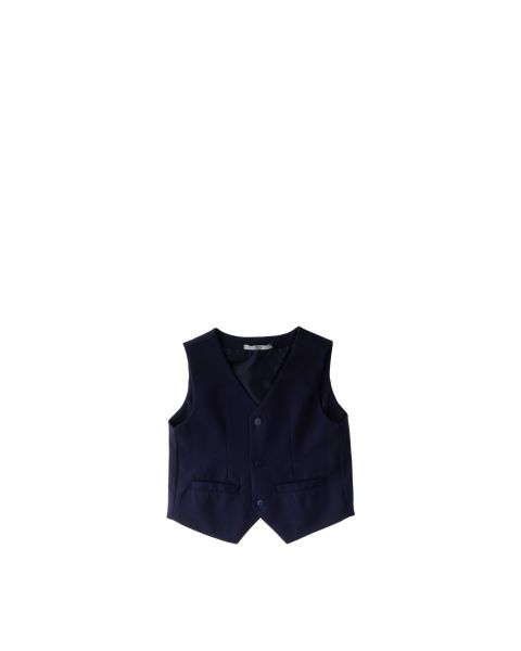 Gilet misto cotone