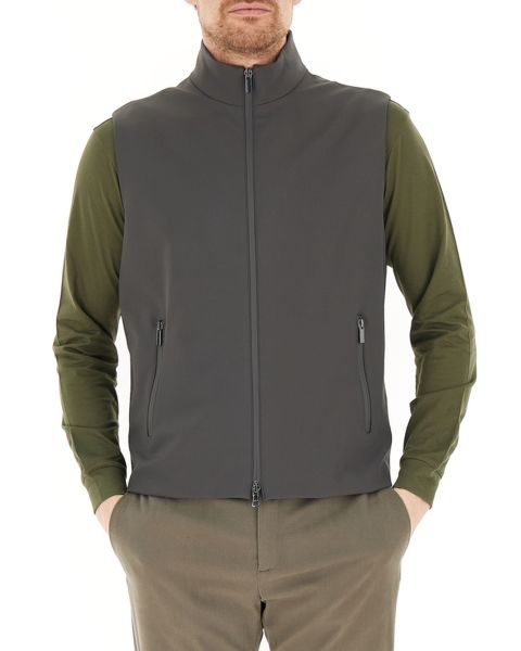Gilet con zip