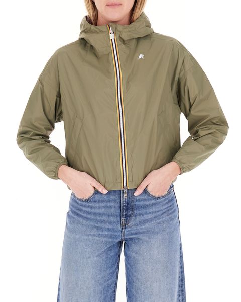Giacca cropped reversibile