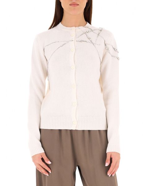 Cardigan misto lana
