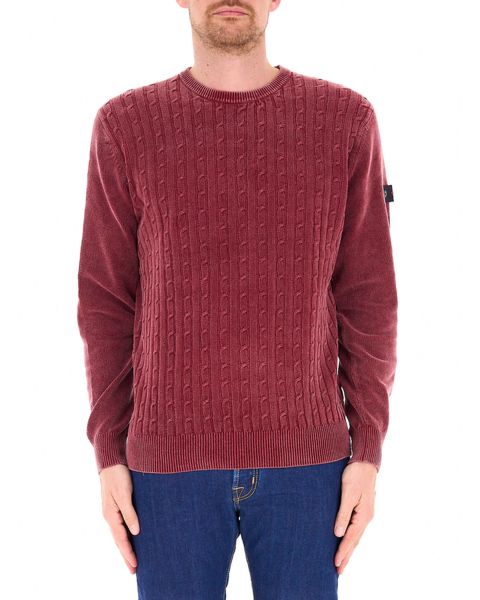 Maglione a trecce