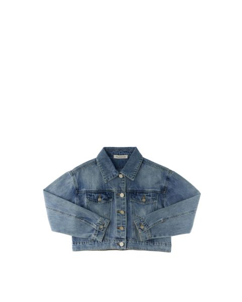 Giacca jeans cropped
