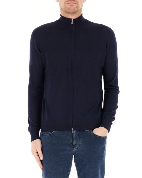 Cardigan con zip