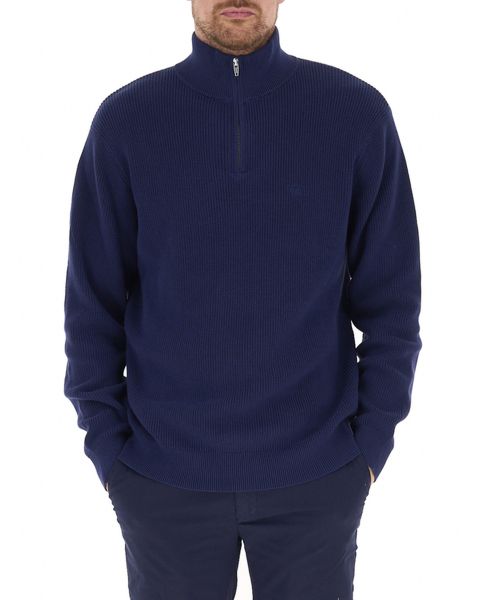 Maglione mezza zip