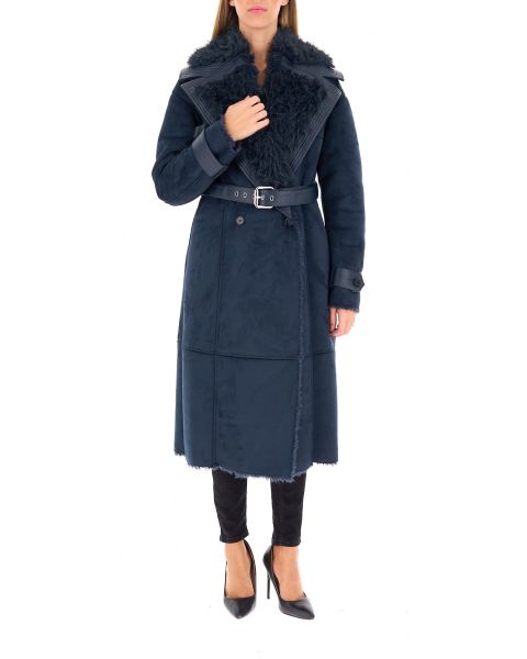 Cappotto con cintura