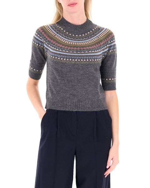 Maglione misto alpaca
