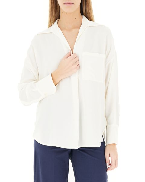 Camicia misto seta