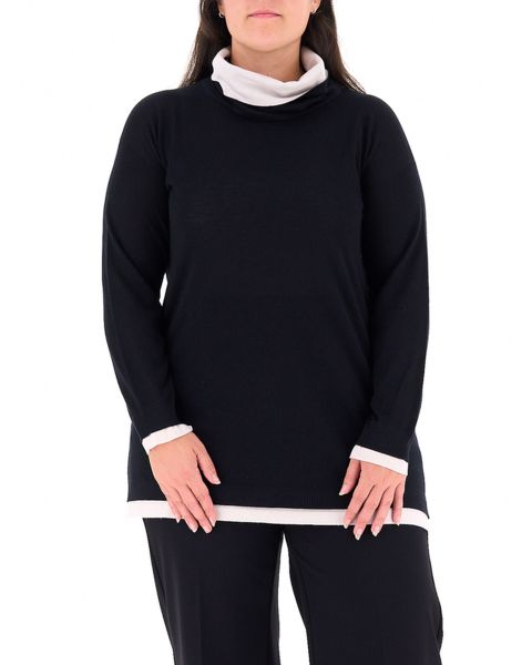 Maglione con collo