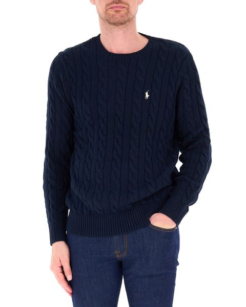 Maglione a trecce