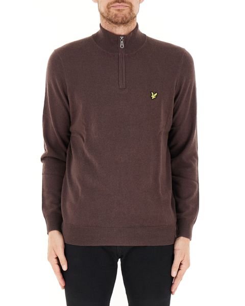 Maglione mezza zip