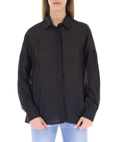 Blusa maniche lunghe