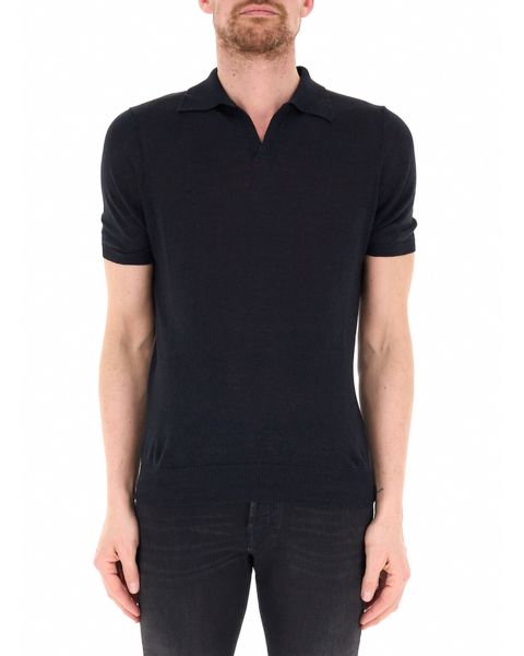 Polo misto lino