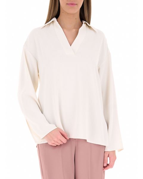 Blusa maniche lunghe