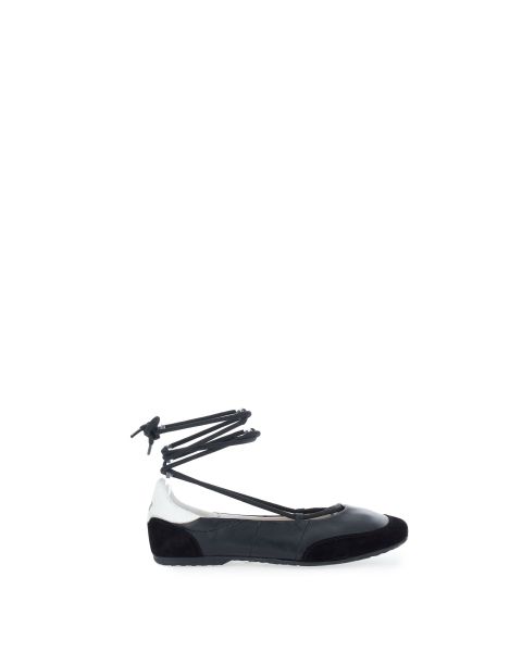 Ballerine in pelle