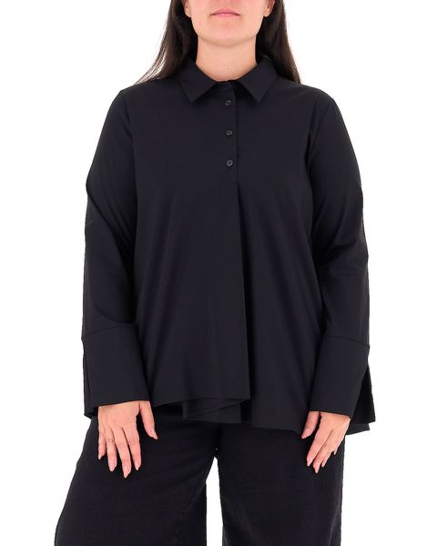 Blusa maniche lunghe