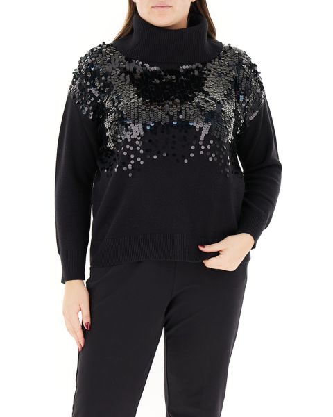 Dolcevita con paillettes