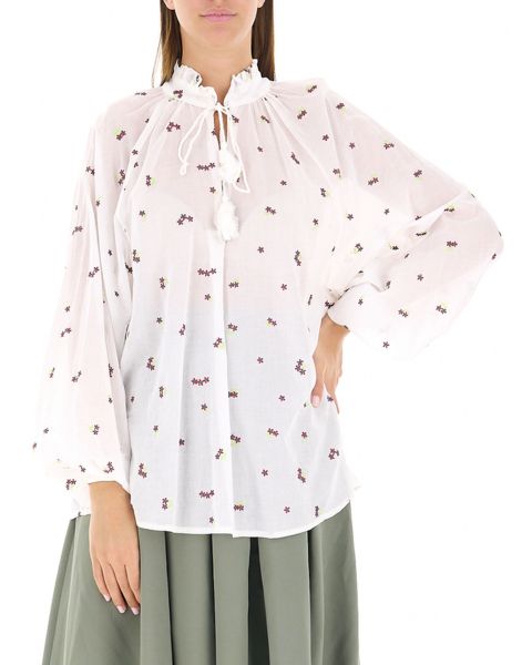 Blusa maniche palloncino