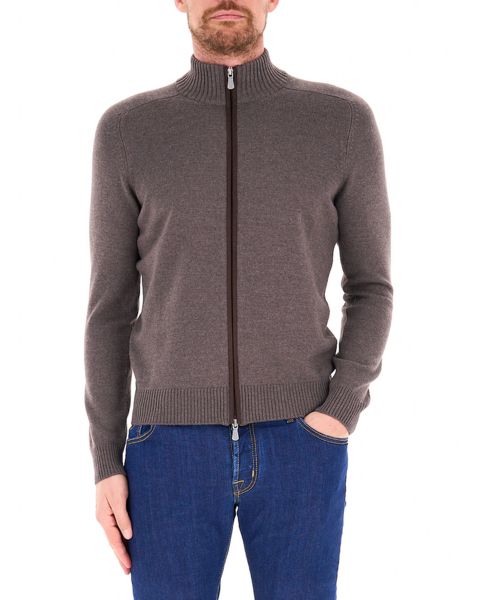 Cardigan con toppe