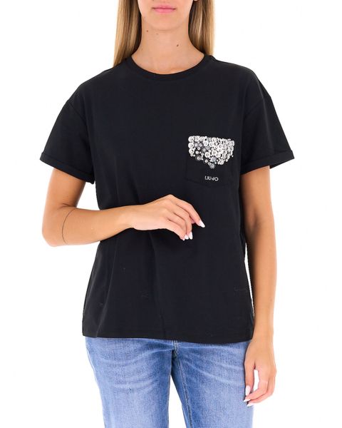 T-shirt con taschino