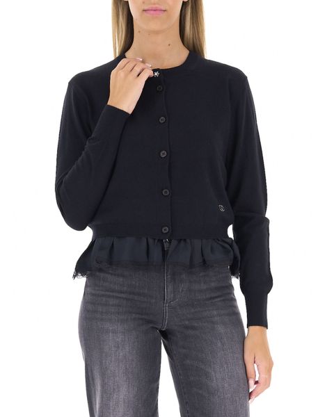 Cardigan misto lana