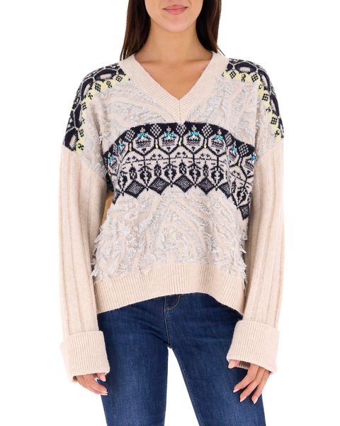 Maglione scollo a V