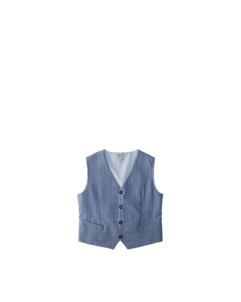 Gilet misto cotone
