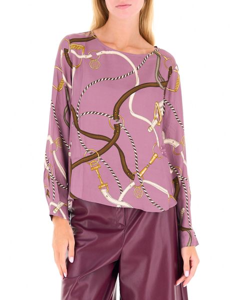 Blusa in satin