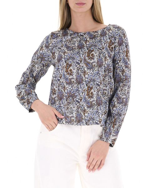 Blusa in satin