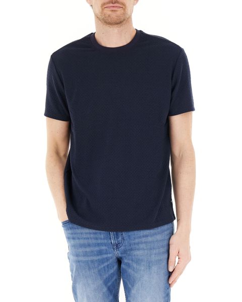 T-shirt tessuto lavorato