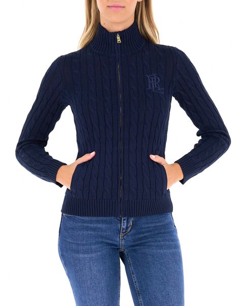 Cardigan con zip