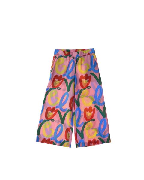 Pantalone wide leg
