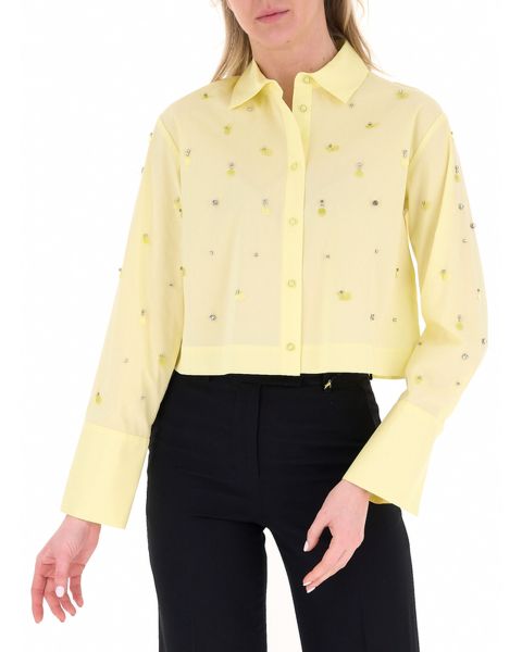Camicia con inserti