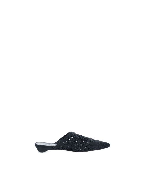 Mules in pelle